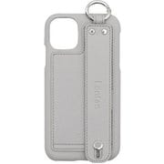 LBC-AQWI5-GR [AQUOS wish5 用 ケース ベルト付き スマホケース スタンド機能 カード収納 背面 Lontan/グレー]