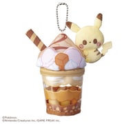 ポケットモンスター ポケピース ピカチュウのキャラメルパフェぬいぐるみチャーム 対象年齢:3歳~