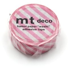 mt 1P ストライプ・オーロラピンク MT01D593