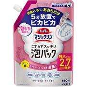 トイレマジックリンこすらずスッキリ泡パック フローラル つめかえ用 660ml [トイレ用洗剤]