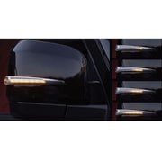 DMW-206SW-209-1 [ジュエルLEDシーケンシャルドアミラーウインカー ハイエース （200系 6型～） ライトスモーク/ブラックマイカ]