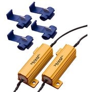 NO.34専用ウインカーハイフラッシュ防止抵抗 電球18W相当 NO.35 2個 VJ1001-TW3-1