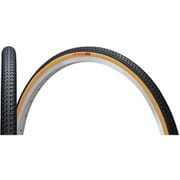 自転車タイヤ ☆26×1-3/8 トップシード 耐摩耗 アメ/黒 タチ ペア巻 11C80019