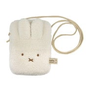 Dick Bruna ミッフィー どっとポーチ ショルダーショート ボア アイボリー BE