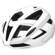自転車用ヘルメット FIANZA(フィアンザ) ホワイト Lサイズ59-60cm 通気性最適大型エアホール JCF公認 CE規格適合品 FIANZA WH L