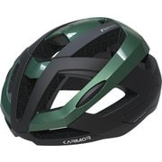 自転車用ヘルメット FIANZA(フィアンザ) パイングリーン S/Mサイズ55-58cm 通気性最適大型エアホール JCF公認 CE規格適合品 FIANZA Pine GN S/M
