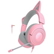 Kraken Kitty V3 X(Quartz Pink Edition)ゲーミング用 有線ネコミミヘッドセット RZ04-05350100-R3M1
