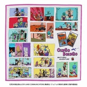 000401-0012-01 ジョジョの奇妙な冒険 スターダストクルセイダースプリント ハンカチ オインゴ＆ボインゴ