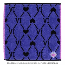 001019-0004-01 ジョジョの奇妙な冒険 スターダストクルセイダース タオルハンカチ ヴァニラ・アイス