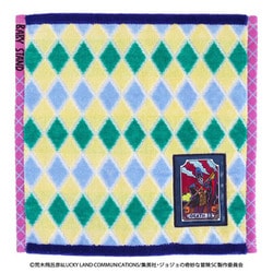 001019-0006-01 ジョジョの奇妙な冒険 スターダストクルセイダース タオルハンカチ マニッシュ・ボーイ
