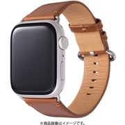 NM-GLWBAW01/BR [Apple Watch band Geniuine Leather 49mm,46mm,45mm,44mm用 本革製 ハンドメイド ブラウン]