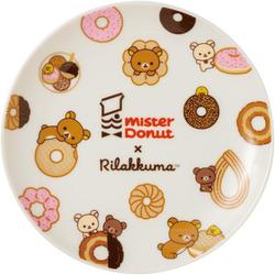 【新品・匿名配送】 リラックマ ミスタードーナツ ミスド プレート お皿 食器 楽天市場】リラックマ×ミスタードーナツ プレート TK23602 総柄