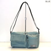 12-2163-BL [OSAMPO BAG お散歩バッグ しわナイロンティッシュケースショルダー ブルー]