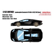 EM740J 1/43 Lamborghini Countach LPI 800-4 2022 ブラック [レジンキャストミニカー]