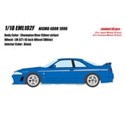 EML102F 1/18 NISMO 400R 1996 チャンピオンブルー [レジンキャストミニカー]