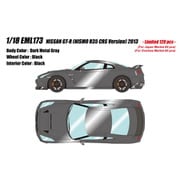 EML173 1/18 NISSAN GT-R （NISMO R35 CRS Version） 2013 ダークメタルグレー [レジンキャストミニカー]