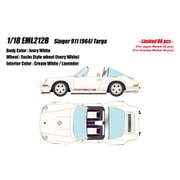 EML212B 1/18 Singer 911（964） Targa オフホワイト [レジンキャストミニカー]