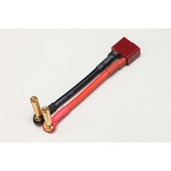 YB-C06 [バレット4mm/Tプラグ2Pコネクター（ソケット型） コードリポ バッテリー用]