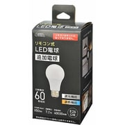 リモコン式LED電球 E26 60形相当 調光調色 追加用電球 リモコン付属無し LDA7-G DCT5