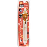 PR13801 リラックマ 「リラックマ×ミスタードーナツ」コラボ マスコット付 フリクションボールスリム3C ボールペン 0.5mm リラックマ