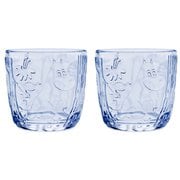 ムーミン アラビア （MOOMIN ARABIA） グラスウェアコレクション タンブラー ペア 280ml アクアブルー 国内正規品 1079511