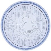 ムーミン アラビア （MOOMIN ARABIA） グラスウェアコレクション プレート 15.5cm アクアブルー 国内正規品 1079513