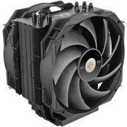 Wair Air cooler Black 6本ヒートパイプ構造 空冷 CPUクーラー CL-P140-CA14BL-A