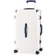 スーツケース GRANMAX 旅行日数目安:5~7泊 70L 前輪ストッパー 抗菌・抗ウィルス TSAロック搭載 GM-056-25 バニラ×ネイビー