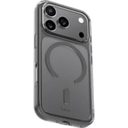 iPhone 17 Pro Max用 LAUT CRYSTAL FLURO CLEAR GREY L_IP25D_CF_GY