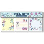 限定 クレヨンしんちゃん×サンリオキャラクターズ 付箋メモパッドカラー はぴだんぶい S2850427
