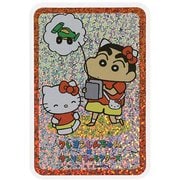 S8814848 [限定 クレヨンしんちゃん×サンリオキャラクターズ ホログラムステッカー しんちゃん×ハローキティ]