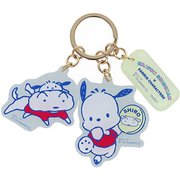 S8350841 [限定 クレヨンしんちゃん×サンリオキャラクターズ 3連アクリルキーホルダー シロ×ポチャッコ]