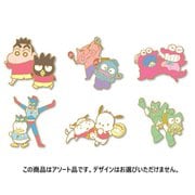 S8350825 [限定 クレヨンしんちゃん×サンリオキャラクターズ ピンバッジ はぴだんぶい]