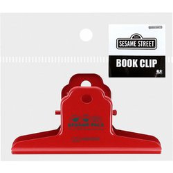 限定 ブッククリップ セサミストリート レッド S3626369