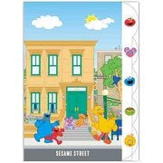 限定 ダイカットクリアファイル5P セサミストリート イラスト S2175029