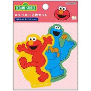 S8814619 [限定 ステッカー セサミストリート エルモ＆クッキーモンスター]