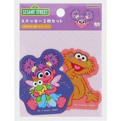 S8814627 [限定 ステッカー セサミストリート アビー＆ゾーイ]
