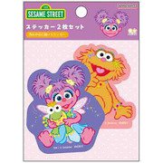 S8814627 [限定 ステッカー セサミストリート アビー＆ゾーイ]