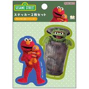 S8814635 [限定 ステッカー セサミストリート エルモ＆オスカー]