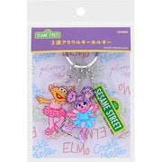 S8350639 [限定 3連アクリルキーホルダー セサミストリート アビー＆ゾーイ]