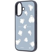 iPhone 17用 ディズニー maru 衝撃吸収 バンパー ハイブリッドケース ベイマックス_ふわふわ IQ-DP52K4TB/BX4