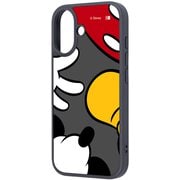 iPhone 17用 ディズニー maru 衝撃吸収 バンパー ハイブリッドケース ミッキーマウスカラー_1 IQ-DP52K4TB/MK26