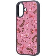 iPhone 17用 ディズニー maru 衝撃吸収 バンパー ハイブリッドケース ミニーマウス_サクラピンク IQ-DP52K4TB/MN30