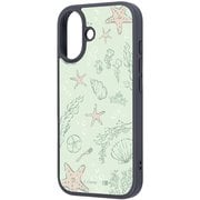 iPhone 17用 ディズニー maru 衝撃吸収 バンパー ハイブリッドケース アリエル_アイコン IQ-DP52K4TB/AR12