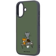iPhone 17用 トムとジェリー maru 衝撃吸収 バンパー ハイブリッドケース ハンマー IQ-WP52K4TB/TJ12