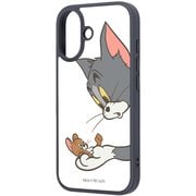 iPhone 17用 トムとジェリー maru 衝撃吸収 バンパー ハイブリッドケース トムとジェリー_キャッチ_2 IQ-WP52K4TB/TJ94