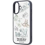 iPhone 17用 トムとジェリー maru 衝撃吸収 バンパー ハイブリッドケース トムとジェリー_ヴィンテージ IQ-WP52K4TB/TJ67