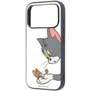 iPhone 17 Pro用 トムとジェリー maru 衝撃吸収 バンパー ハイブリッドケース トムとジェリー_キャッチ_2 IQ-WP53K4TB/TJ94