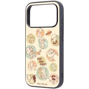 iPhone 17 Pro用 トムとジェリー maru 衝撃吸収 バンパー ハイブリッドケース トムとジェリーとフレンズ IQ-WP53K4TB/TJ66