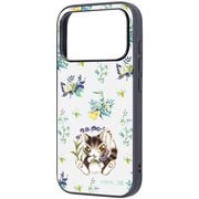 iPhone 17 Pro用 猫のダヤン maru 衝撃吸収 バンパー ハイブリッドケース ダヤン_朝露の森 IQ-IP53K4TB/DY6